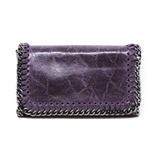 GF0390 GENUINE ITALIAN LEATHER CROSSBODY CLUTCH