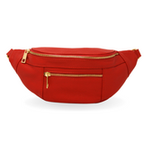 GF2022 GENUINE ITALIAN LEATHER CROSSBODY FANNY PACK - German Fuentes Wholesale of Leather Handbags, Belts and Accessories - German Fuentes
