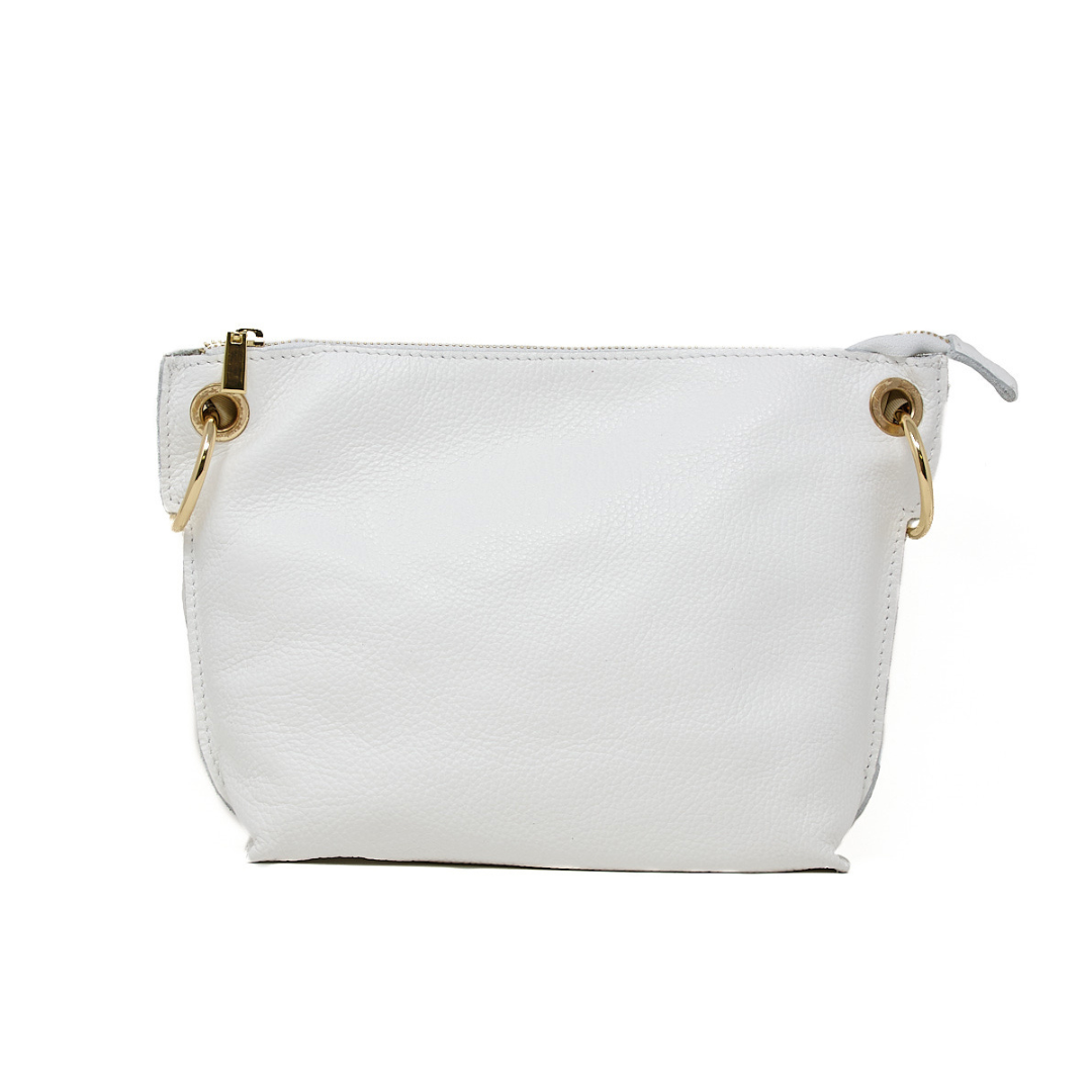 GF2273 GENUINE ITALIAN LEATHER CROSSBODY BAG - German Fuentes Wholesale of Leather Handbags, Belts and Accessories - German Fuentes