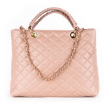 GF114090 LEATHER QUILTED BIG BAG