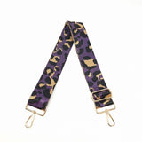 STR-31 CROSSBODY ADJUSTABLE ANIMAL PRINT STRAP FOR BAGS - German Fuentes Wholesale of Leather Handbags, Belts and Accessories - German Fuentes