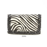 GF0226 LEATHER CROSSBODY CLUTCH COWHIDE