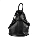 GF0241 LEATHER FOLDABLE BACKPACK