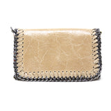 GF0390 LEATHER CROSSBODY CLUTCH