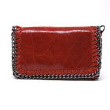 GF0390 LEATHER CROSSBODY CLUTCH