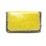 GF0390 LEATHER CROSSBODY CLUTCH