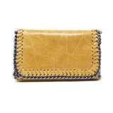 GF0390 LEATHER CROSSBODY CLUTCH