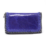 GF0390 LEATHER CROSSBODY CLUTCH