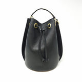 GF0447 LEATHER BIG BUCKET BAG