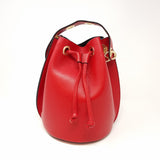 GF0447 LEATHER BIG BUCKET BAG