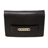 GF0465 GENUINE ITALIAN LEATHER CLUTCH AND CROSSBODY BAG