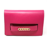 GF0465 GENUINE ITALIAN LEATHER CLUTCH AND CROSSBODY BAG