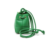 GF0693 GENUINE ITALIAN LEATHER MINI BUCKET BAG