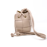 GF0693 GENUINE ITALIAN LEATHER MINI BUCKET BAG