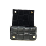 GF0695 LEATHER QUILTED BAG