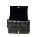 GF0696 GENUINE ITALIAN LEATHER BIG CROSSBODY BAG
