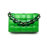 GF0696 GENUINE ITALIAN LEATHER BIG CROSSBODY BAG
