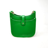 GF0745-S GENUINE ITALIAN  LEATHER MID MESSENGER BAG