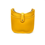 GF0745-S GENUINE ITALIAN  LEATHER MID MESSENGER BAG