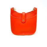 GF0745-S GENUINE ITALIAN  LEATHER MID MESSENGER BAG