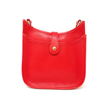 GF0745-S GENUINE ITALIAN  LEATHER MID MESSENGER BAG