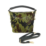 GF0790 GENUINE ITALIAN LEATHE MID MID-SIZE COWHIDE BAG