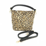 GF0790 GENUINE ITALIAN LEATHE MID MID-SIZE COWHIDE BAG