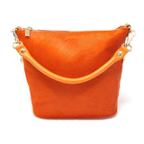 GF0790 GENUINE ITALIAN LEATHE MID MID-SIZE COWHIDE BAG