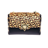 GF0867 GENUINE ITALIAN LEATHER COWHIDE STUDS BAG