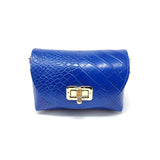 GF0877 GENUINE ITALIAN LEATHER POUCH AND CROSSBODY BAG