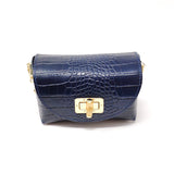 GF0877 GENUINE ITALIAN LEATHER POUCH AND CROSSBODY BAG