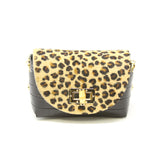 GF0898 GENUINE ITALIAN LEATHER POUCH CROSSBODY COWHIDE