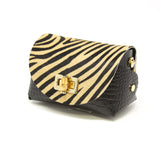 GF0898 GENUINE ITALIAN LEATHER POUCH CROSSBODY COWHIDE