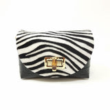 GF0898 GENUINE ITALIAN LEATHER POUCH CROSSBODY COWHIDE