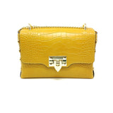 GF1039 GENUINE ITALIAN LEATHER CROSSBODY BAG WITH STUDS