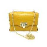 GF1039 GENUINE ITALIAN LEATHER CROSSBODY BAG WITH STUDS