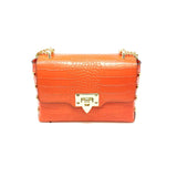 GF1039 GENUINE ITALIAN LEATHER CROSSBODY BAG WITH STUDS