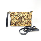 GF1087 GENUINE ITALIAN LEATHER CLUTCH AND WRISTLET BAG