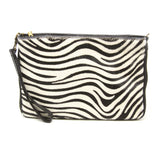 GF1087 GENUINE ITALIAN LEATHER CLUTCH AND WRISTLET BAG