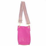 GF1115 GENUINE ITALIAN LEATHER CELLPHONE CROSSBODY BAG
