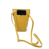GF1115 GENUINE ITALIAN LEATHER CELLPHONE CROSSBODY BAG