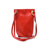 GF1115 GENUINE ITALIAN LEATHER CELLPHONE CROSSBODY BAG