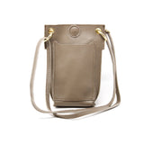 GF1115 GENUINE ITALIAN LEATHER CELLPHONE CROSSBODY BAG