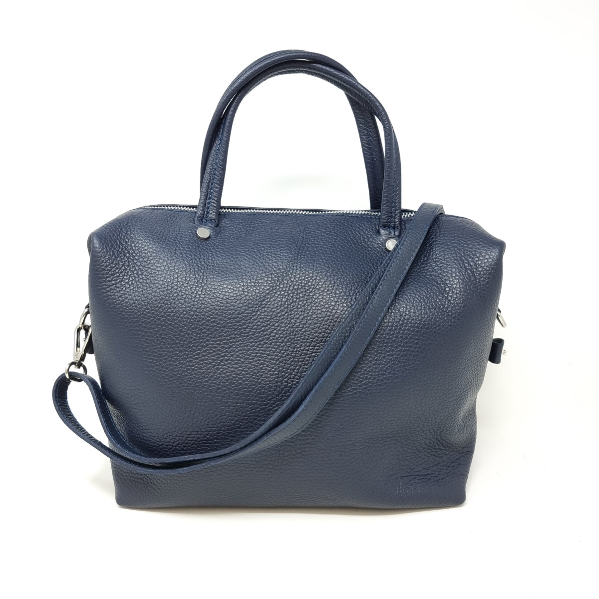 GF1908 GENUINE ITALIAN LEATHER TOP HANDLE CROSSBODY BAG - German Fuentes Wholesale of Leather Handbags, Belts and Accessories - German Fuentes