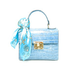 GF1950 GENUINE ITALIAN LEATHER TOP HANDLE + CROSSBODY BAG