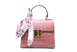 GF1950 GENUINE ITALIAN LEATHER TOP HANDLE + CROSSBODY BAG