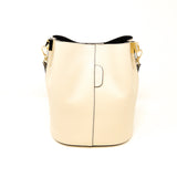 GF2554 LEATHER BUCKET BAG