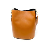 GF2554 LEATHER BUCKET BAG