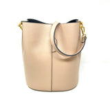 GF2554 LEATHER BUCKET BAG