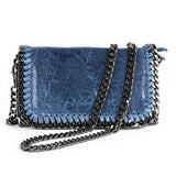 GF0390 LEATHER CROSSBODY CLUTCH